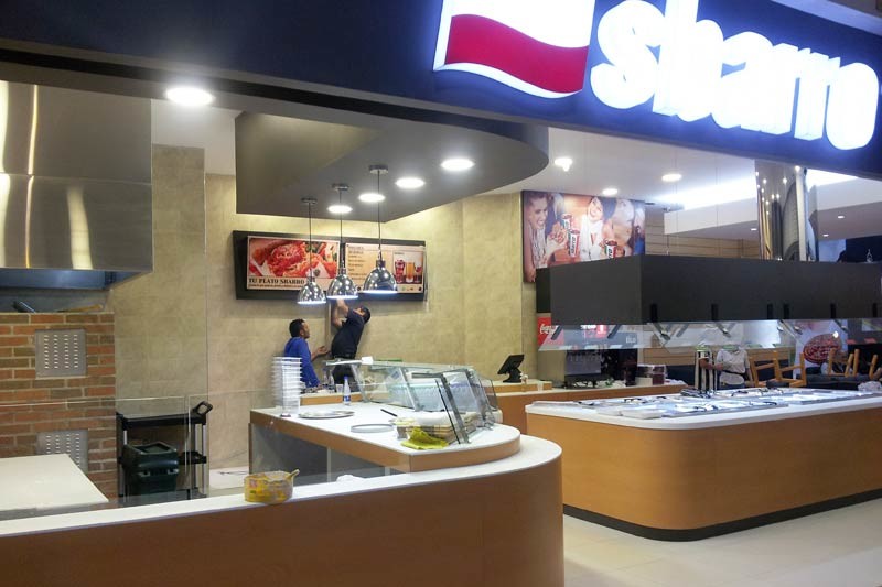 SBARRO - Restaurantes en Centros Comerciales